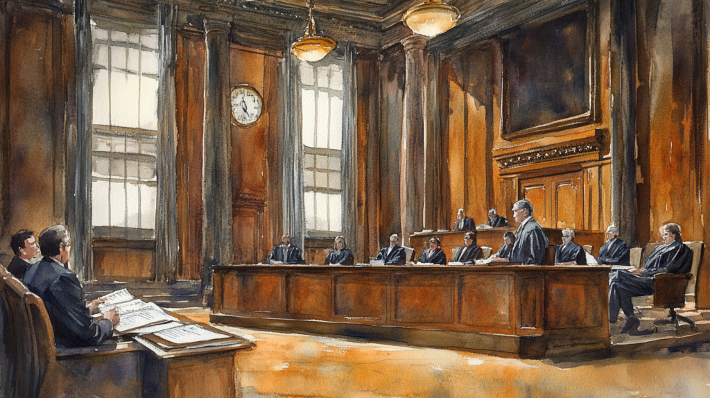 Attack each independent ground on appeal 2 Man standing in court