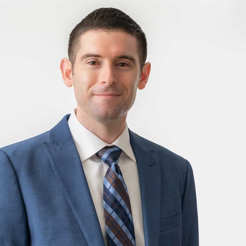 Man in suit with tie